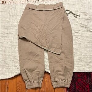 NicholasK Unique Joggers with Front Wrap